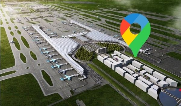 Esto es lo que hay en Google Maps sobre el nuevo aeropuerto AIFA