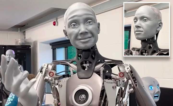 Ameca, el robot humanoide más avanzado del mundo, podrá caminar en menos de un año 