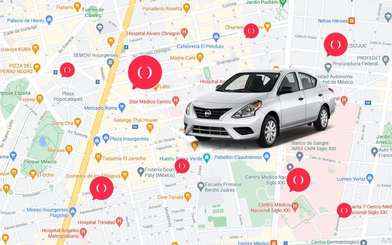 Cómo UBER, crea rutas con más de una parada en Google Maps