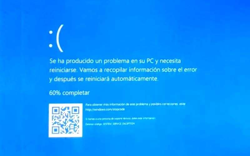 La pantalla azul de la muerte, en Windows 11 ahora es negra