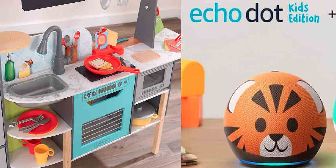 La primera cocineta de juguete que se conectan a Alexa de Amazon 