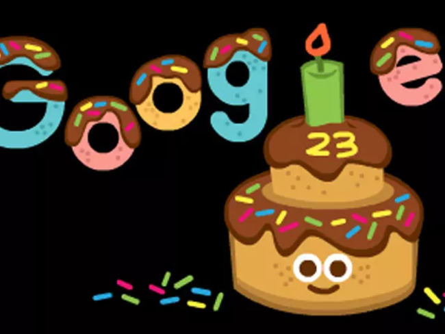 ¡Feliz cumpleaños, Google! El buscador cumple 23 años