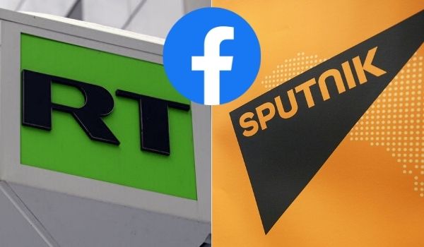  Facebook limitará el acceso a medios rusos como RT y Sputnik 