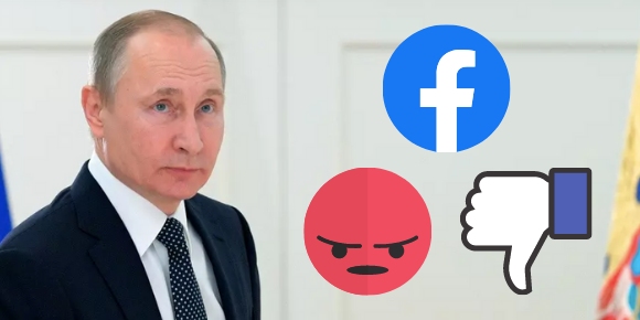 Facebook permitirá 'temporalmente' el discurso de odio contra Putin y los soldados rusos