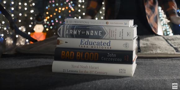 Bill Gates te dice sus 5 libros favoritos de 2018