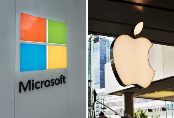 Microsoft denuncia a Apple por bullying
