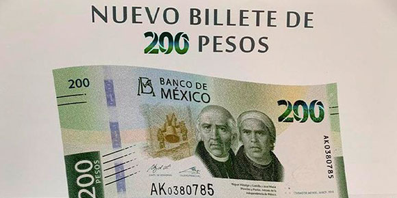 Los elementos de seguridad del nuevo billete de 200 pesos