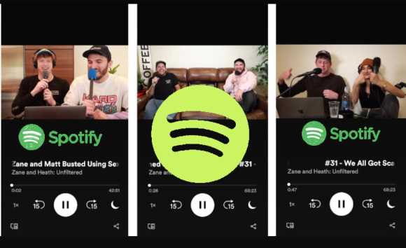 ¡Spotify ya admite podcasts de video!