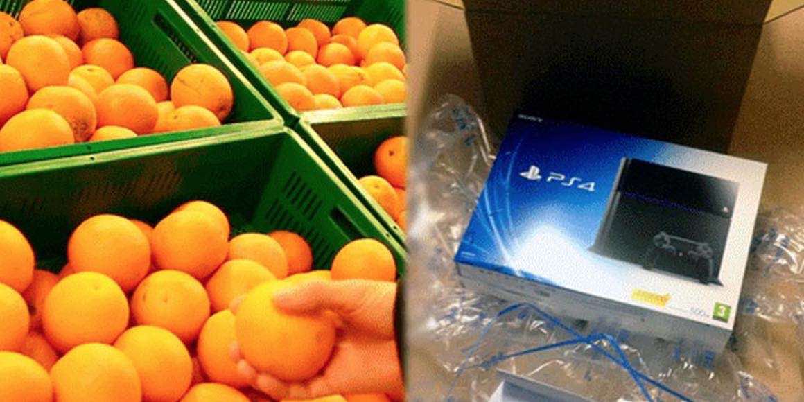 Joven compra un PS4 al precio de frutas y verduras 