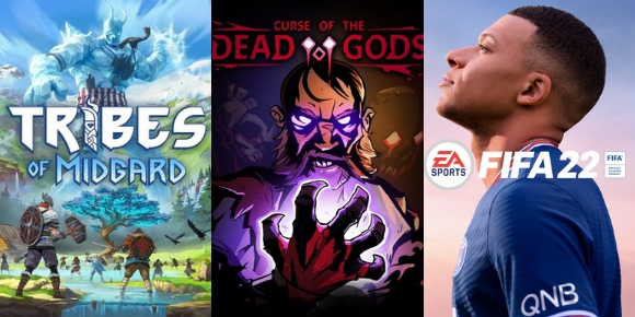 Juegos gratis de PS Plus en mayo: 'FIFA 22', 'Tribes of Midgard' y 'Curse of the Dead Gods'