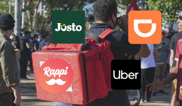 Proponen cobrar a apps como Rappi y UberEats 2% por cada entrega en CDMX
