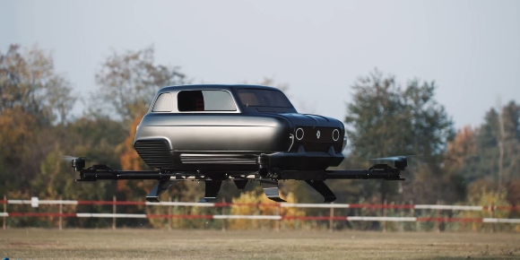 El icónico Renault 4 regresa en forma de auto volador y se llama AIR4
