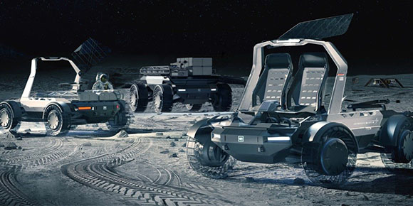 General Motors quiere probar las baterías de sus autos en la luna a través del Rover Lunar que construyen para la NASA