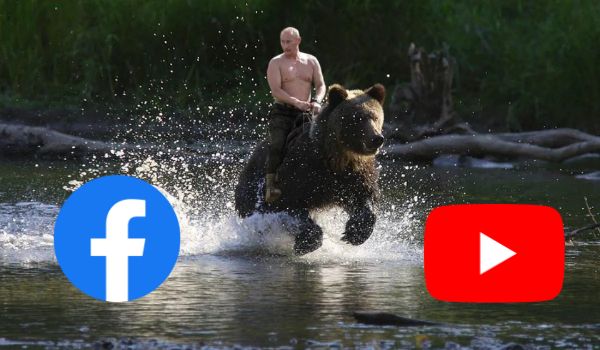 ¡Están en ruso! El gobierno de Putin anuncia sus versiones de Facebook y YouTube