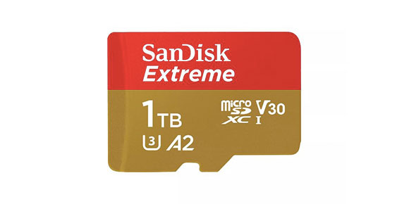 SanDisk presenta la tarjeta microSD de 1TB de almacenamiento