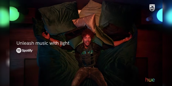 Las luces Philips Hue se sincronizan con el ritmo de la música en Spotify