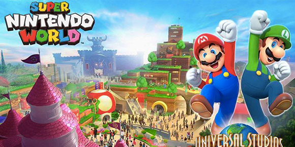 El parque de diversiones 'Super Nintendo World' ya está en construcción