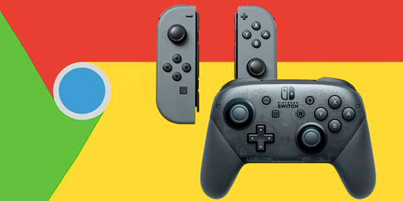 Controles de Nintendo Switch funcionarán en Chrome