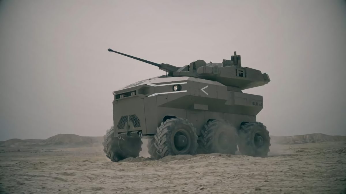 Nuevo tanque de Israel, 100 por ciento autónomo y capaz de disparar drones