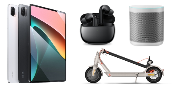 Lo nuevo de Xiaomi en México: Pad 5, Mi Electric Scooter 3, FlipBuds Pro y Mi Smart Speaker
